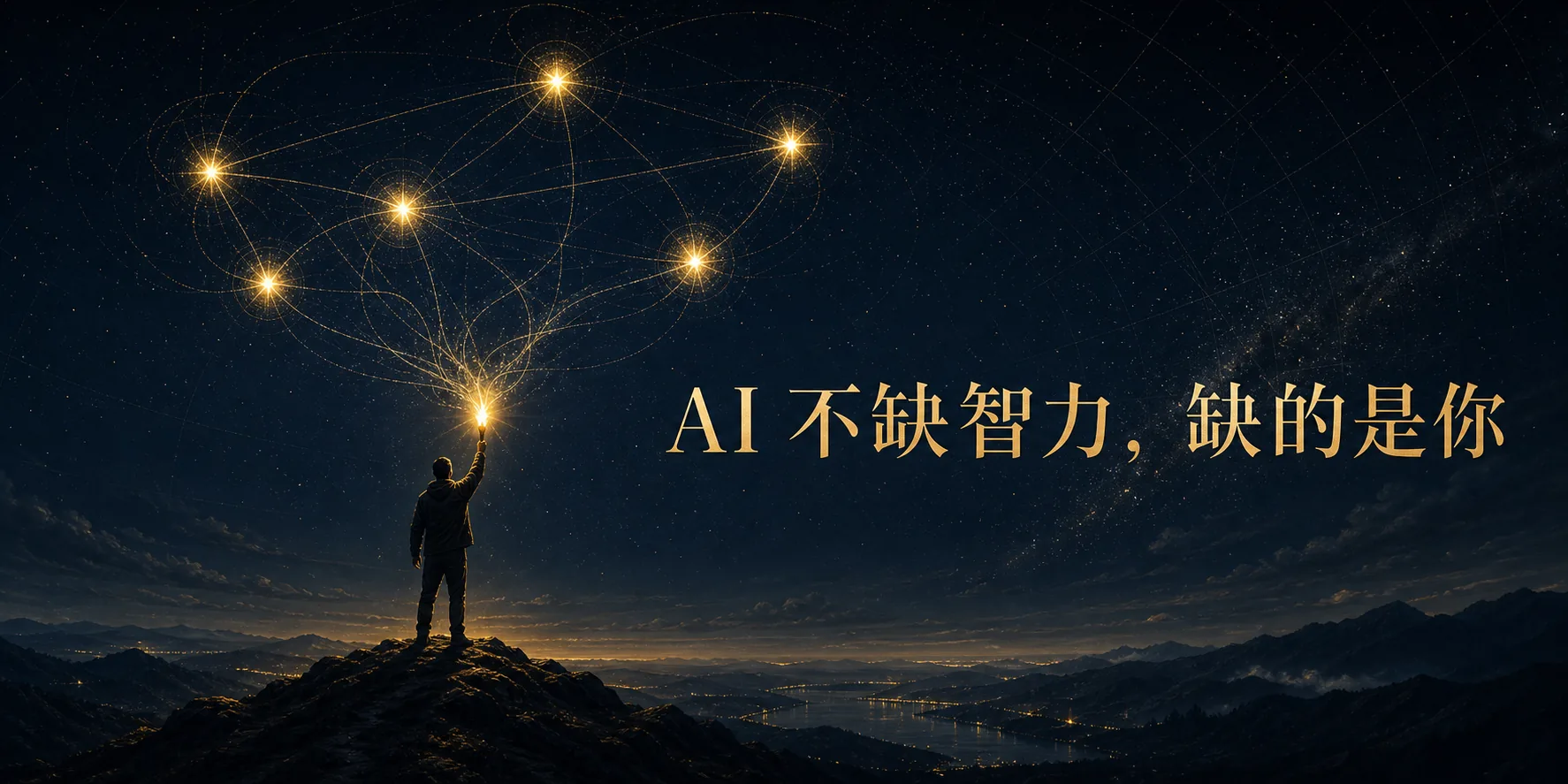 AI 不缺智力，缺的是你 · 封面